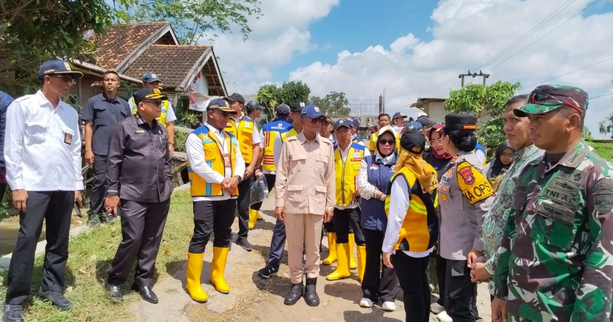 Pasca Viral, Akhirnya Lokasi Renbang Jembatan Kali Pasir - Tanjung Tirto Ditinjau Menteri PUPR