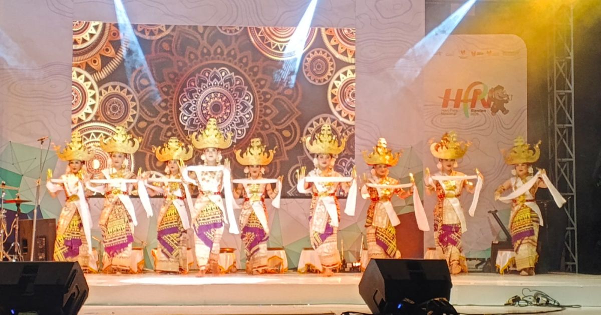 Tari Abung Siwo  Migo Lampung Utara Tampil di Pentas Seni HPN 2026
