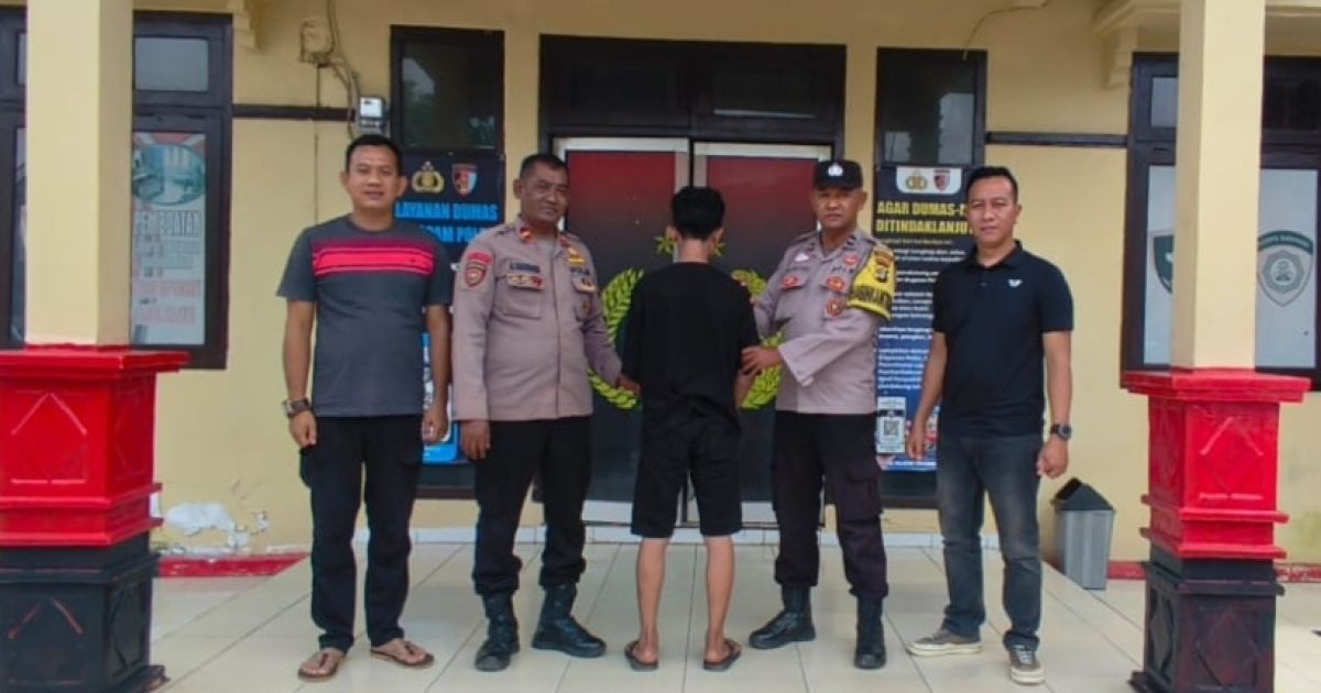 Polisi Amankan Seorang Pelaku Pencurian Sebuah Toko