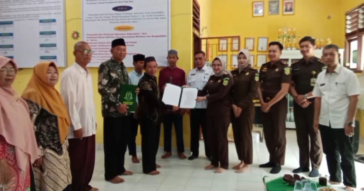 Kerjasama Program Perwalian Kejari Sukadana Dengan LKSA Darul Hikmah Muhammadiyah Purbolinggo