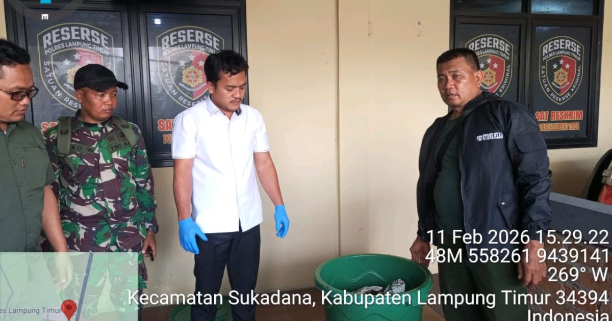 Satreskrim Polres Lamtim Amankan Pelaku Perburuan Dikawasan Hutan TNWK