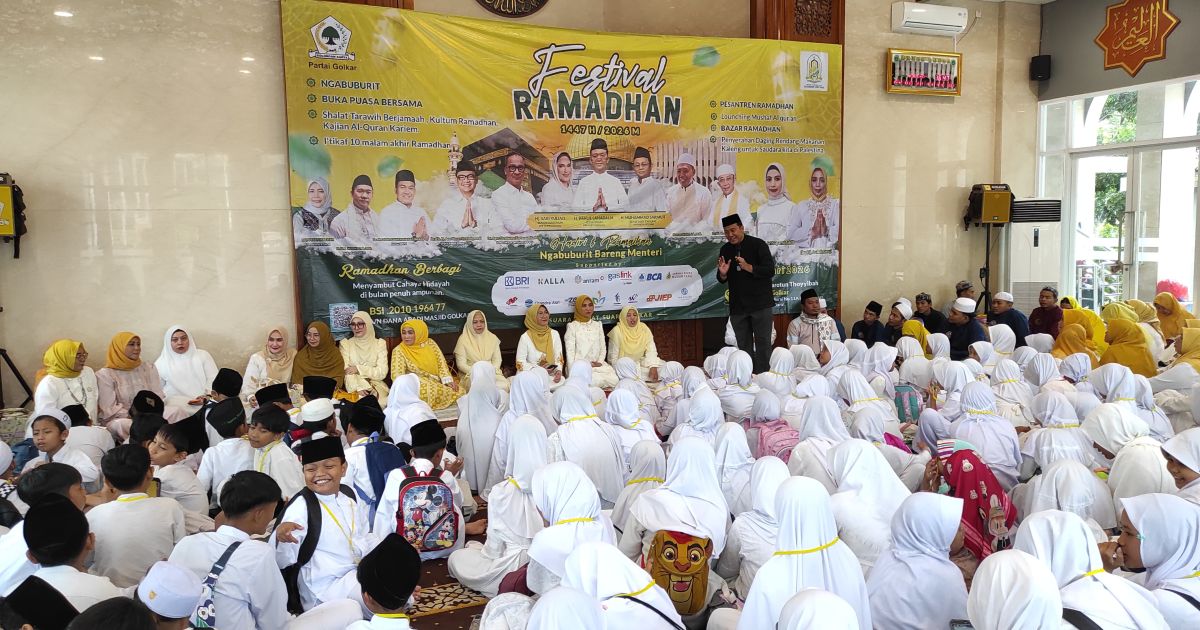 Festival Ramadan DPP Golkar: 284 Santri Ikuti Penguatan Karakter dan Literasi Keagamaan