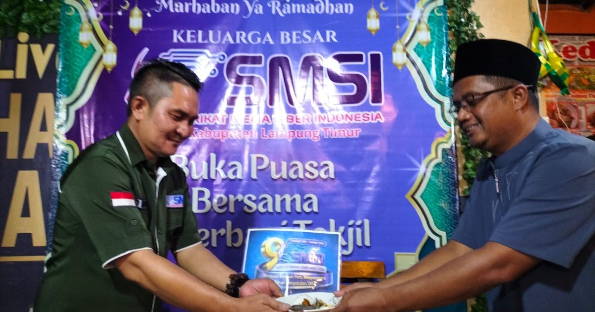 Dalam Rangka HUT SMSI ke 9, Pengurus SMSI Gelar Buka Puasa Bersama