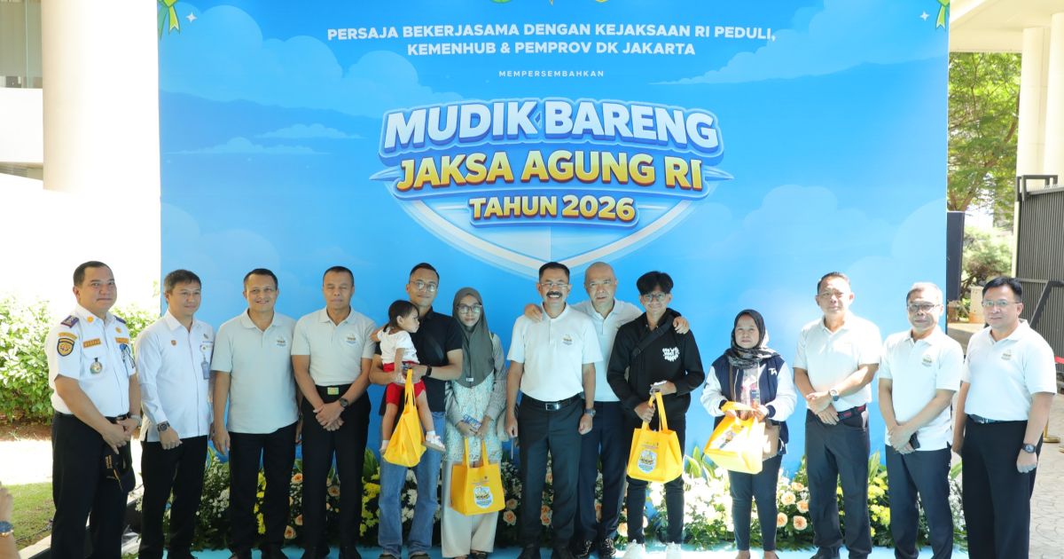 Gelar Mudik Bareng 1447 H/ Tahun 2026 sebagai Wujud Kepedulian Sosial Kejaksaan Agung dan PERSAJA