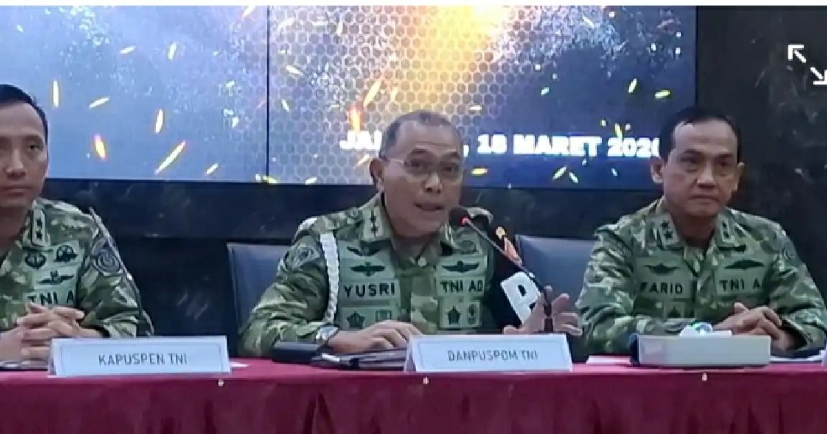 Diduga Terkait Penyiraman Air Keras Andrie Yunus, Empat Prajurit TNI Diamankan