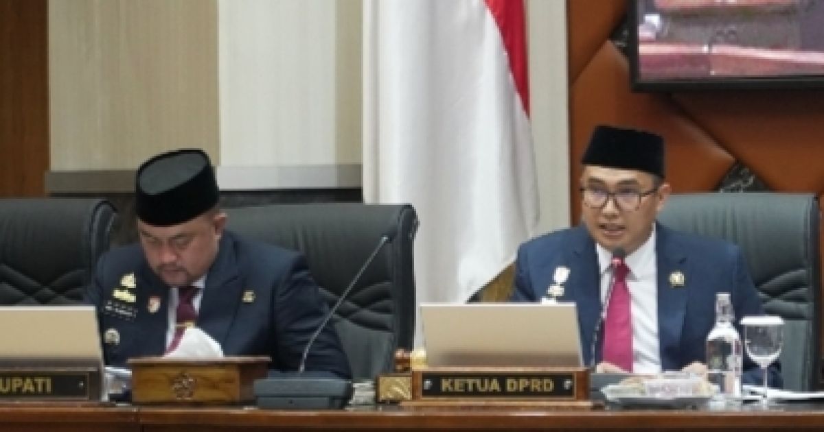Rapat Paripurna DPRD Kabupaten Bogor, Bupati Bacakan Laporan Keterangan Pertanggungjawaban Tahun 2025