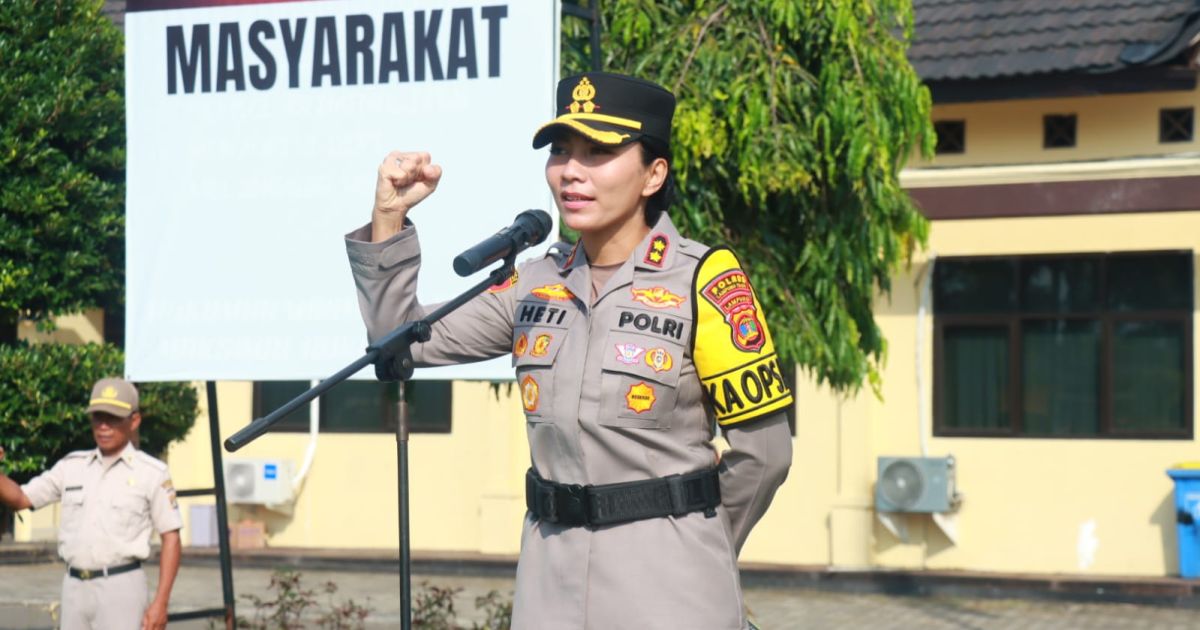 Kapolres Lamtim Himbau Warga Hindari Aksi Negatif Malam Takbiran