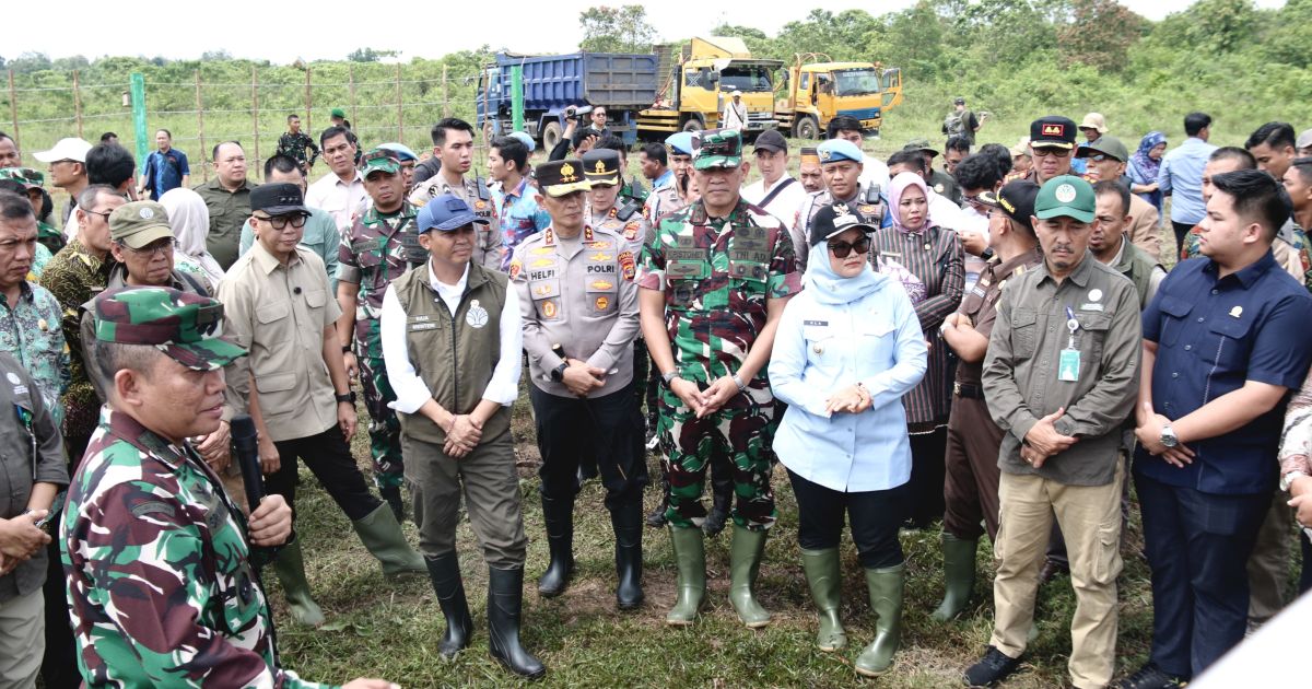 Pengamanan Kunker Menhut di TNWK Dilakukan Kodim 0429/Lamtim