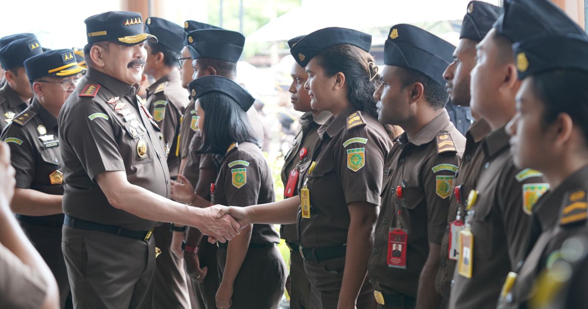 Kunker Kejati Papua, Penegakan Hukum Berkeadilan Kunci Kesejahteraan Masyarakat