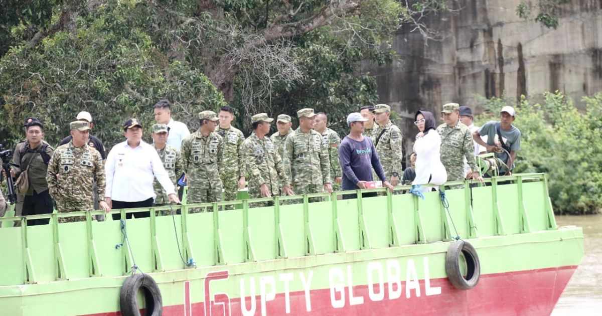 Dua Jembatan Perintis Garuda Dibangun Diwilayah  Kodim 0429/Lamtim