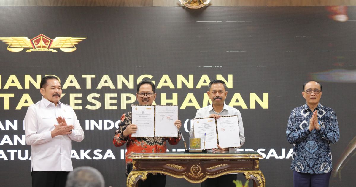 Perkuat Kapasitas Hakim dan Jaksa, Sepakati Perjanjian Kerjasama PP Persaja dan PP Ikahi