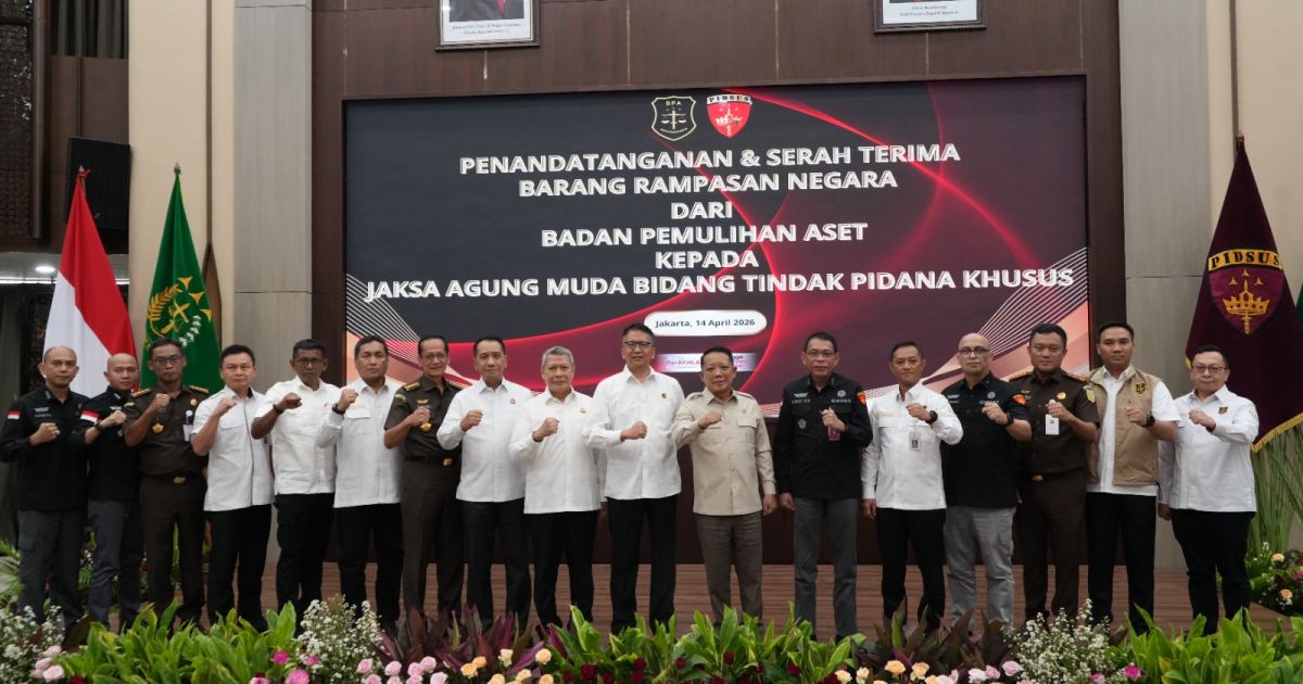 Aset Barang Rampasan Terpidana di Serah terimakan BPA pada Jampidsus