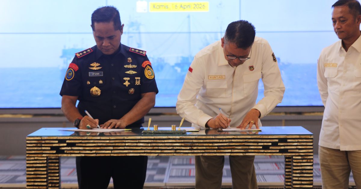Empat Kapal Barang Rampasan di Serah Terimakan Badan Pemulihan Aset