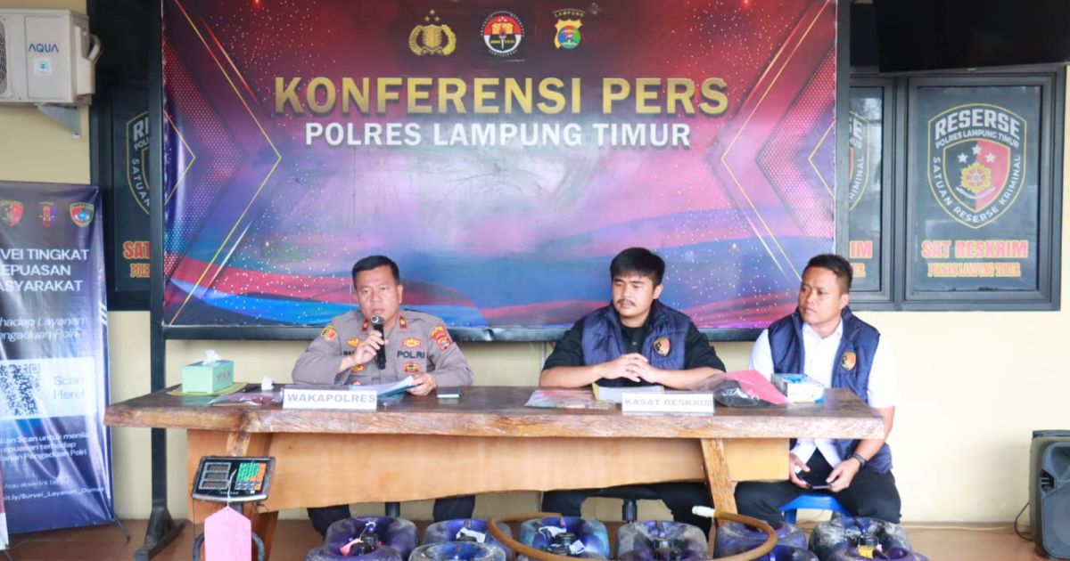 Polres Lampung Timur Gagalkan Upaya Penyelewengan BBM  Bersubsidi