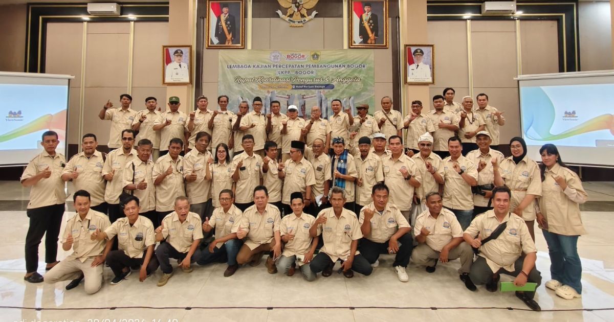Perkuat Langkah Kawal Pembangunan Kabupaten Bogor LKPPB  Rampungkan AD/ART