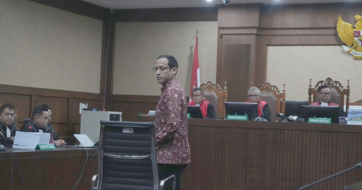 Perkara Pengadaan Chromebook Tersangka Utama Nadiem Makarim di Tuntut 18 Tahun Penjara