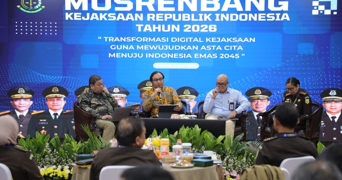 Musyawarah Rencana Pembangunan 2026 Transformasi Digital Kejaksaan Penguatan Sistem Penuntutan Tunggal