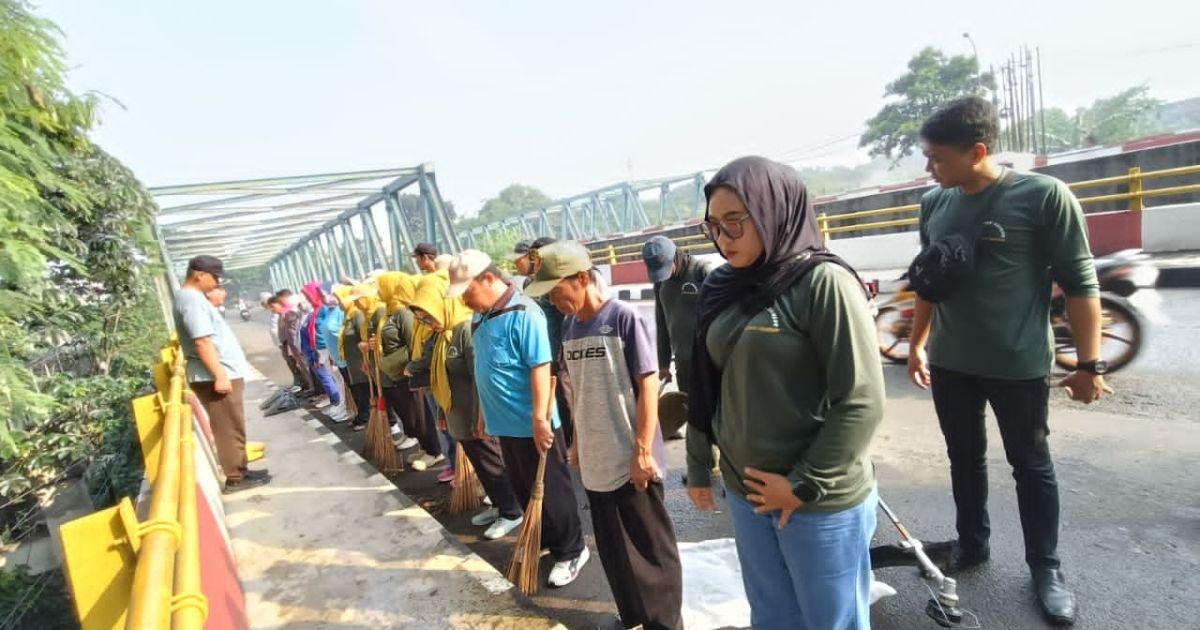 Gia Gotong Royong Bebersih Dalam Rangka Peringatan Hari Lingkungan Sedunia dan Hari Jadi Bogor