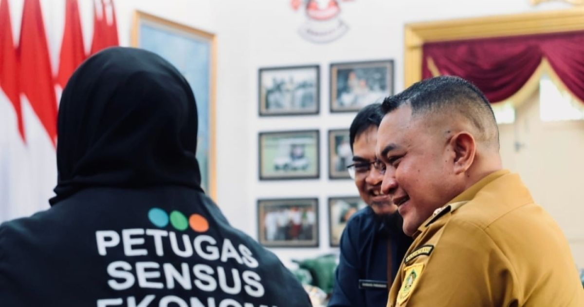 Ajak Masyarakat Berikan Data Akurat, Rudy Susmanto Jalani Pendataan Perdana Sensus Ekonomi 2026,