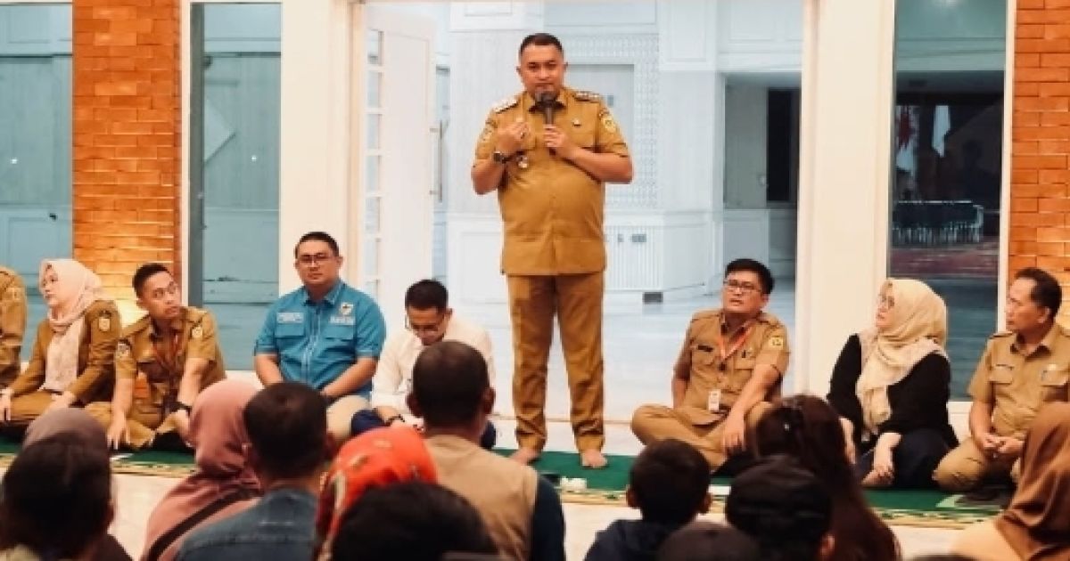 Komitmen Bersama Menjaga Kebersihan, Pemkab Bogor Rangkul dan Beri Ruang Usaha Pedagang