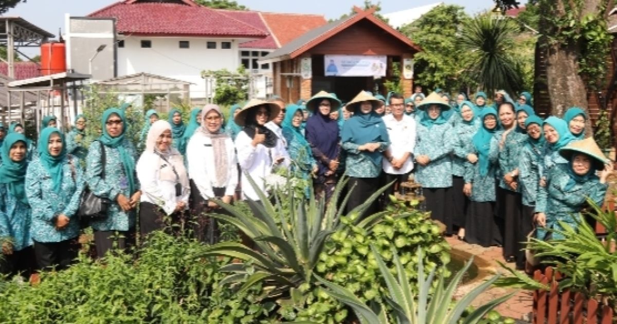 Menuju Indonesia Emas 2045,Eva Ajak Kader PKK Jadi Agen Ketahanan Pangan Keluarga