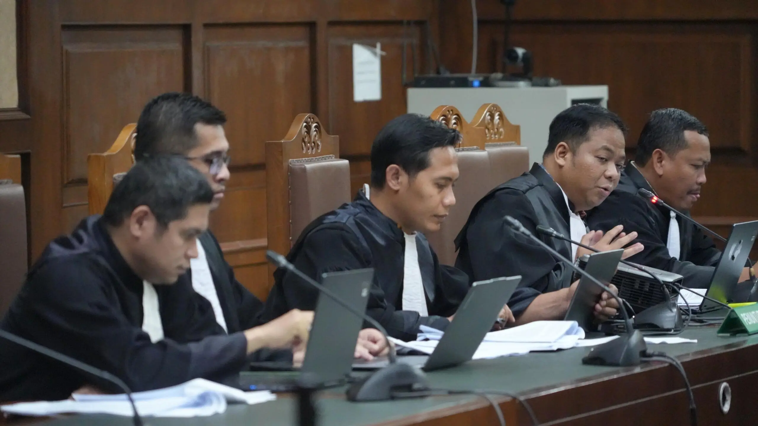 Sidang Lanjutan Perintangan Perkara Marcella Santoso Cs ,Hadikan Ahli Forensik 