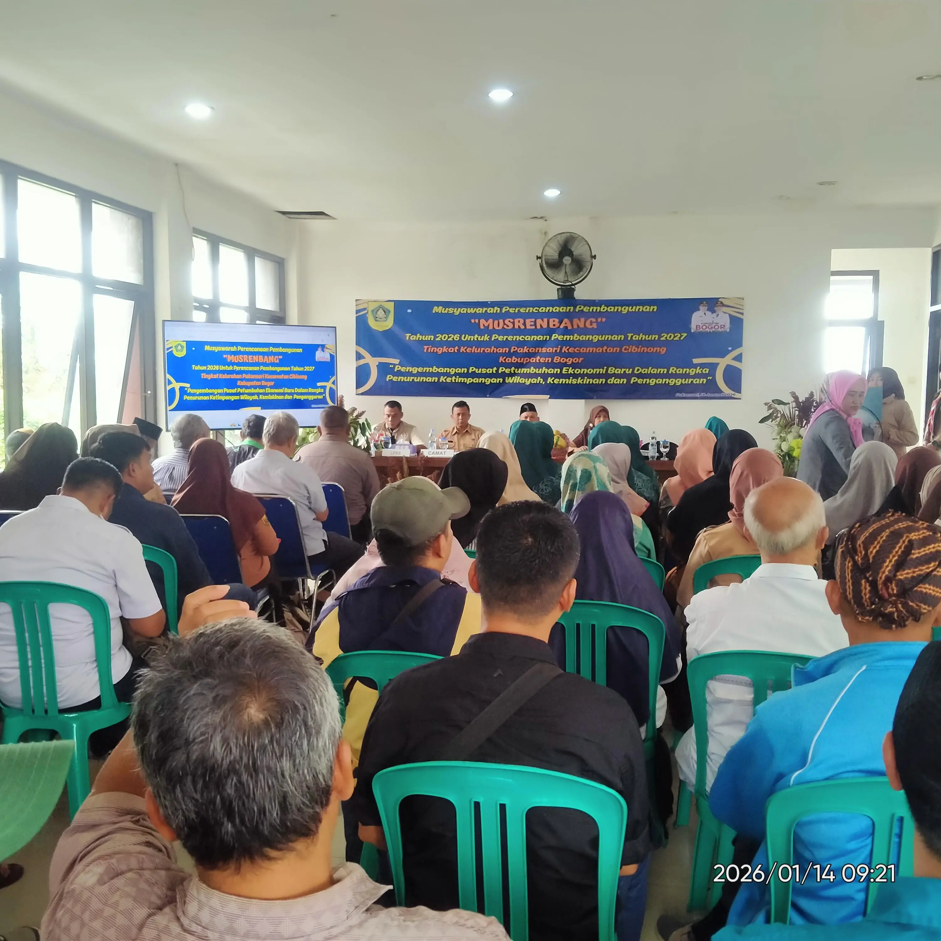 MUSRENBANG 2026, Perencanaan Pembangunan Untuk Tahun 2027 Kelurahan Pakansari