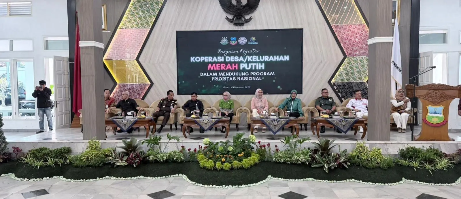 JAM INTEL Sosialisasikan Jaga Desa dan Optimalkan Kopdes Merah Putih di Garut