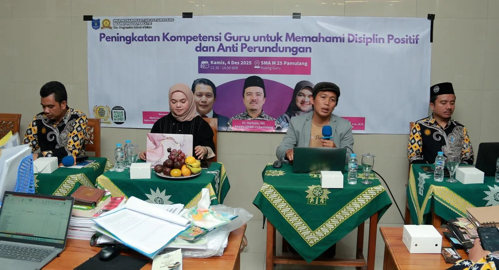 SMA Muhammadiyah 25 Pamulang Perkuat Kapasitas Guru Dalam Disiplin Positif dan Anti Perundungan 