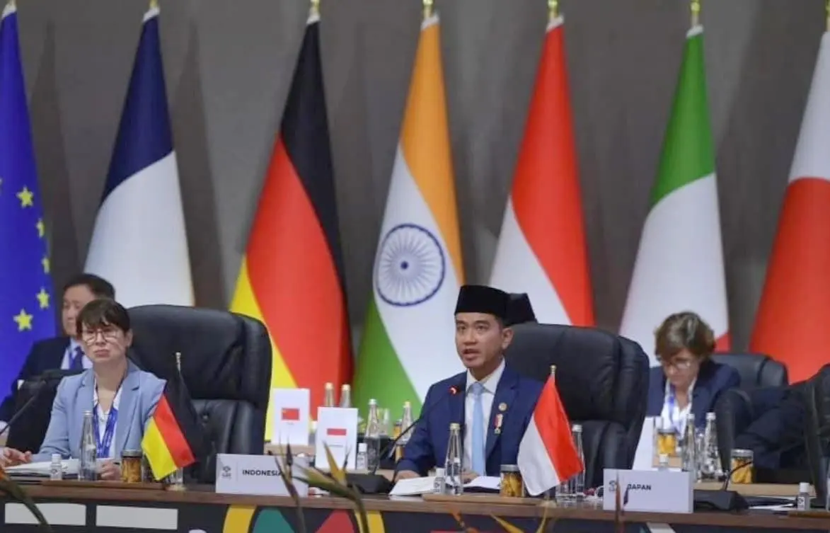 Gibran Rakabuming Raka , KTT G20 Harus Pastikan Pertumbuhan Ekonomi Global Adil dan Inklusif