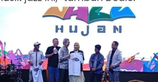 Memperkuat City Branding Sebagai City of Gastronomy, Walikota Bogor Luncurkan JAZZ Hujan 2025