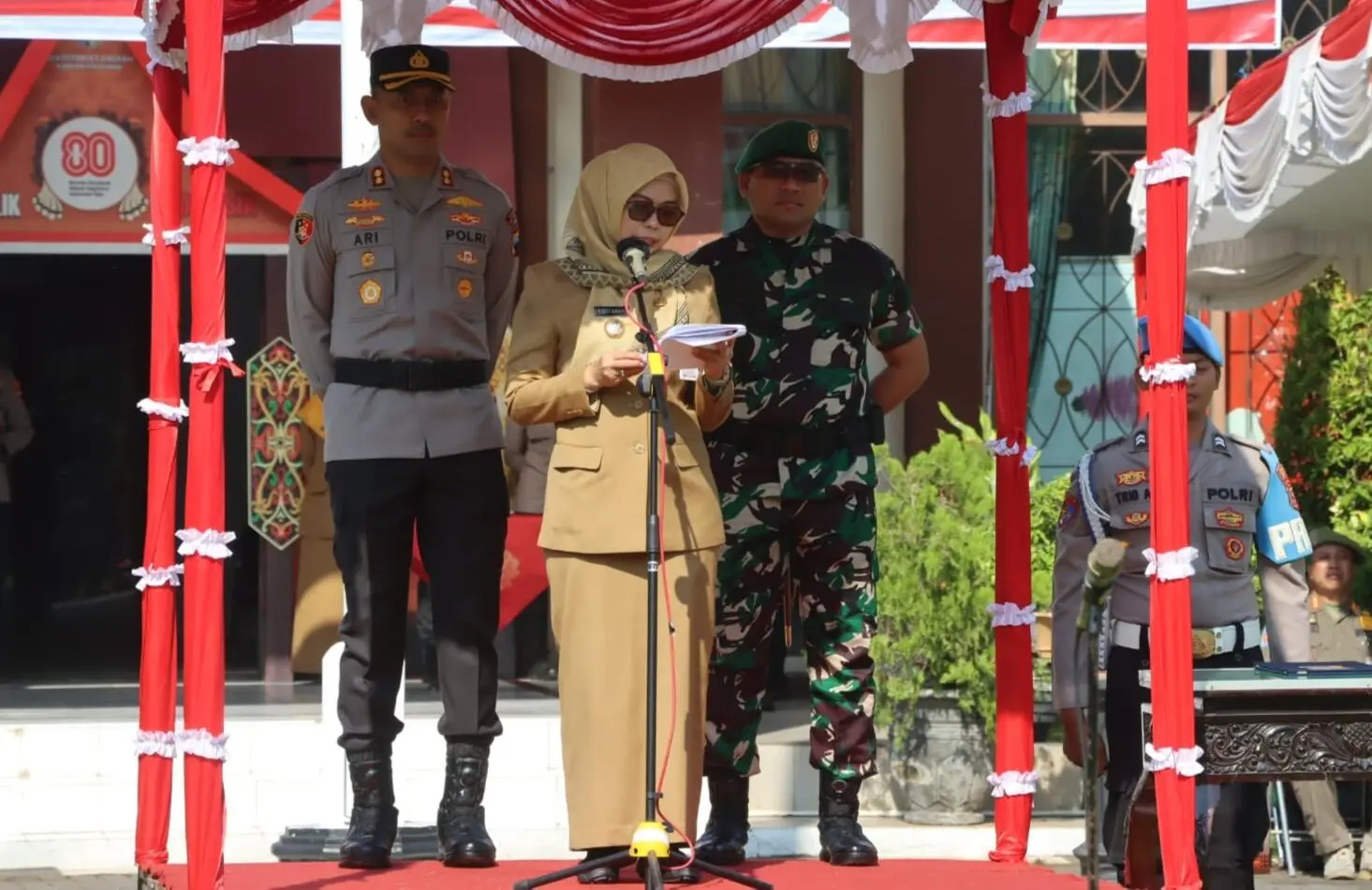 Forkopimda Bersenergi dengan TNI-Polri Serta Relawan Demak Gelar Apel Siaga Bencana Tahun 2025