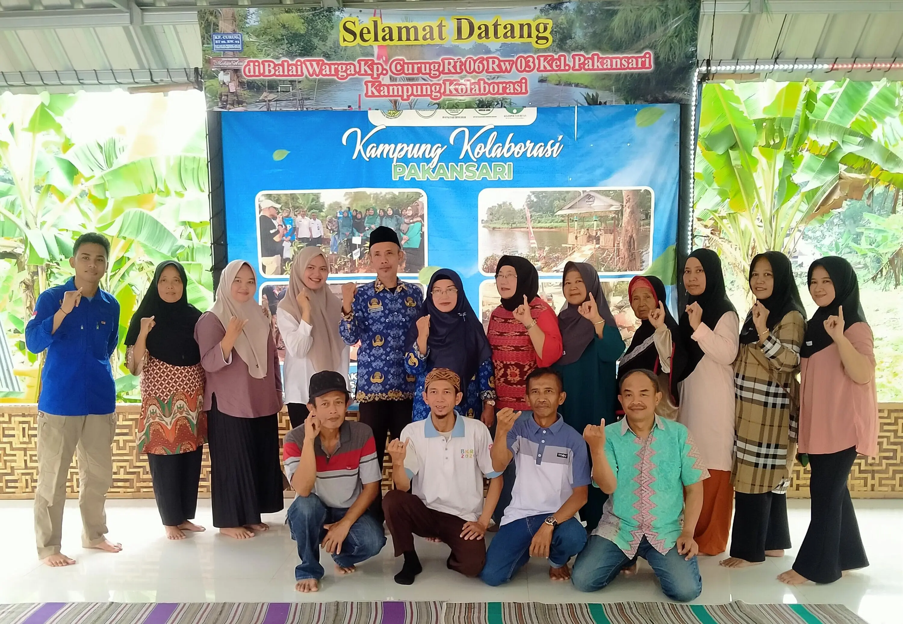 Penyuluhan Pembentukan Kelompok Tani Kampung Kolaborasi Kelurahan Pakansari Cibinong 