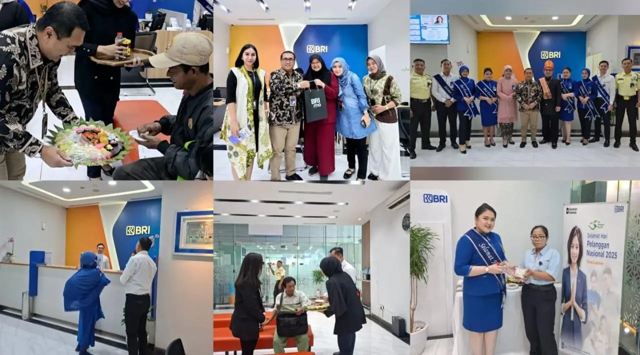 Komitmen BRI Sudirman 1 Berikan Pelayanan Terbaik Dalam Rangka Hari Pelanggan Nasional BRI