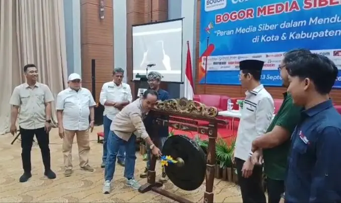 Launching  Bogor Media Siber Network Bogor Raya 