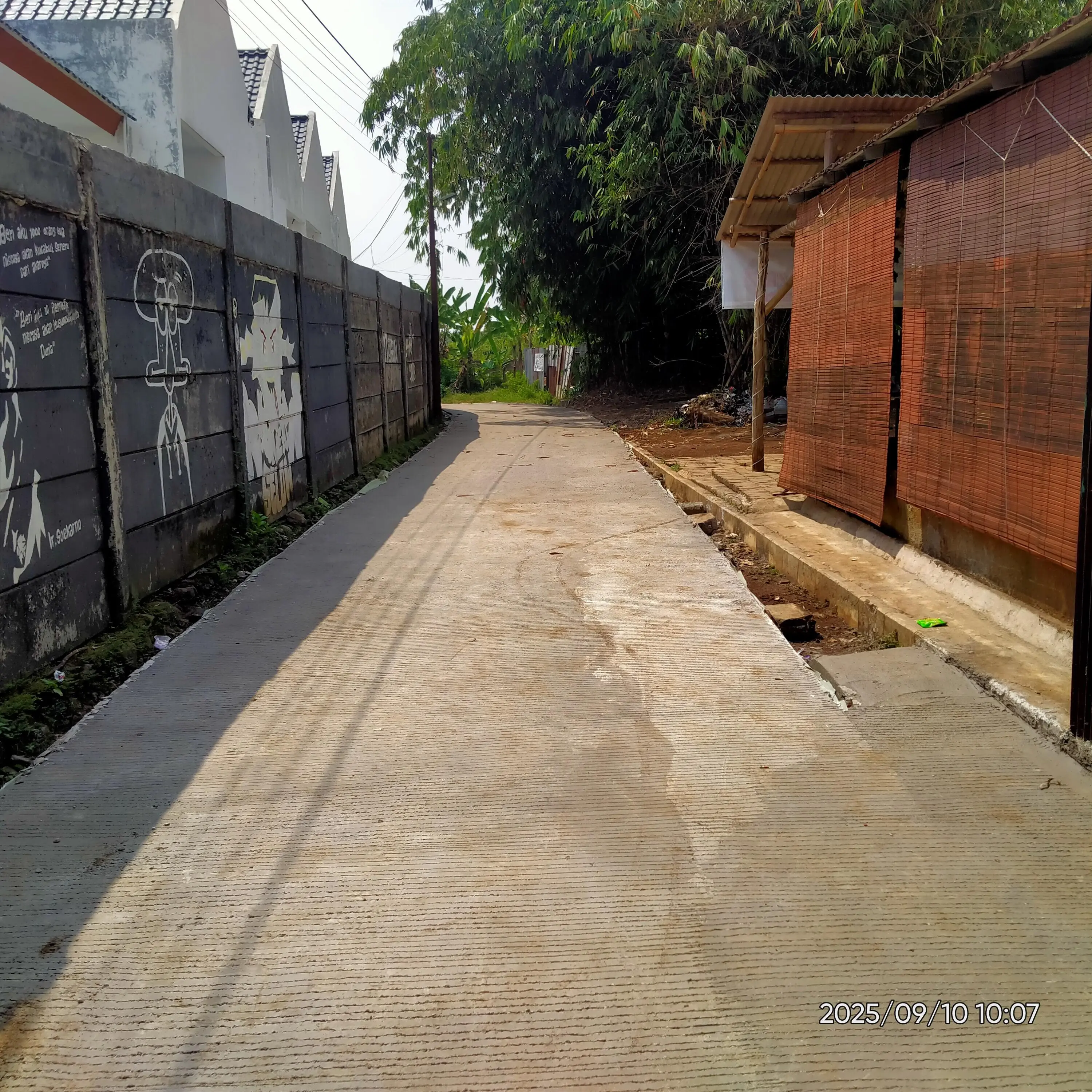 Realisasi Pembangunan Infrastruktur Tahap Dua Kelurahan Pakansari Cibinong 