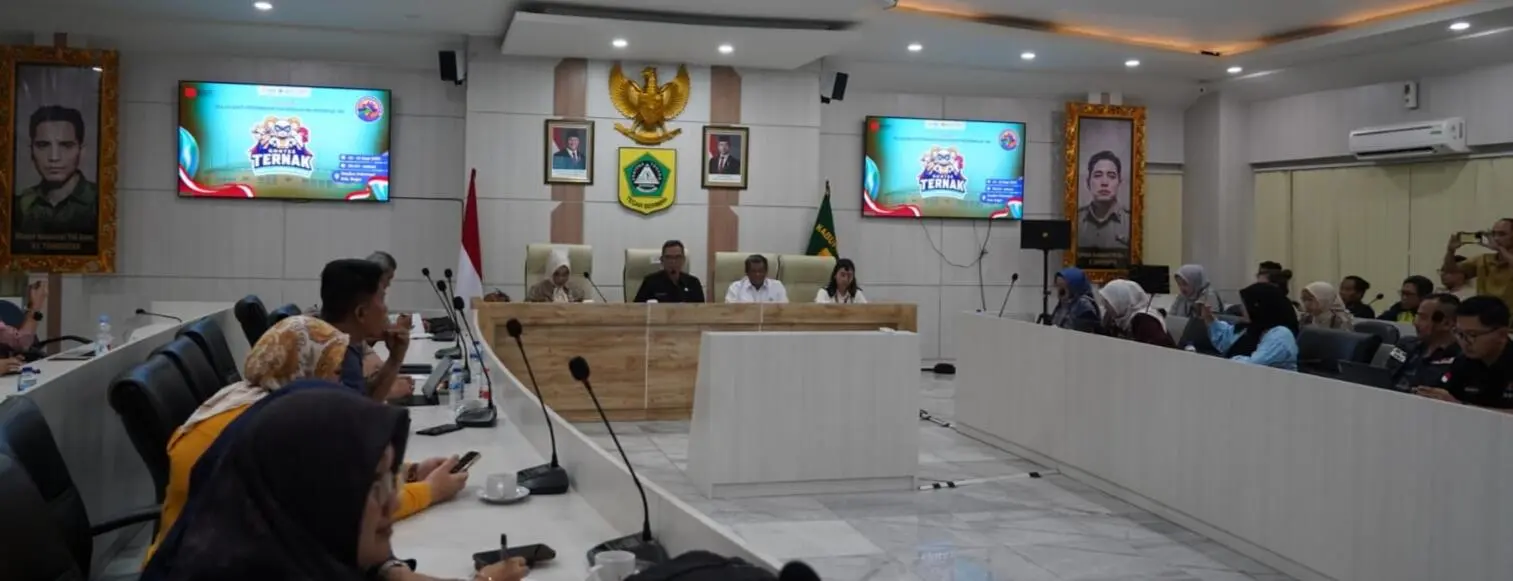 Ajat Rohmat Jatnika Pimpin Rapat Persiapan Pagelaran Kontes Ternak Piala Presiden 
