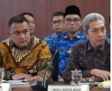 Bupati Bogor Bersama Sekda Hadiri Rapat Koordinasi Terbatas Menko Pangan 