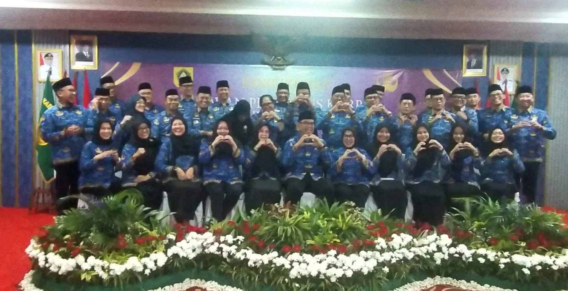 Rudy Susmanto  Pengukuhan Dewan Pengurus Korps Pegawai Republik Indonesia Kabupaten Bogor 2024 - 2029