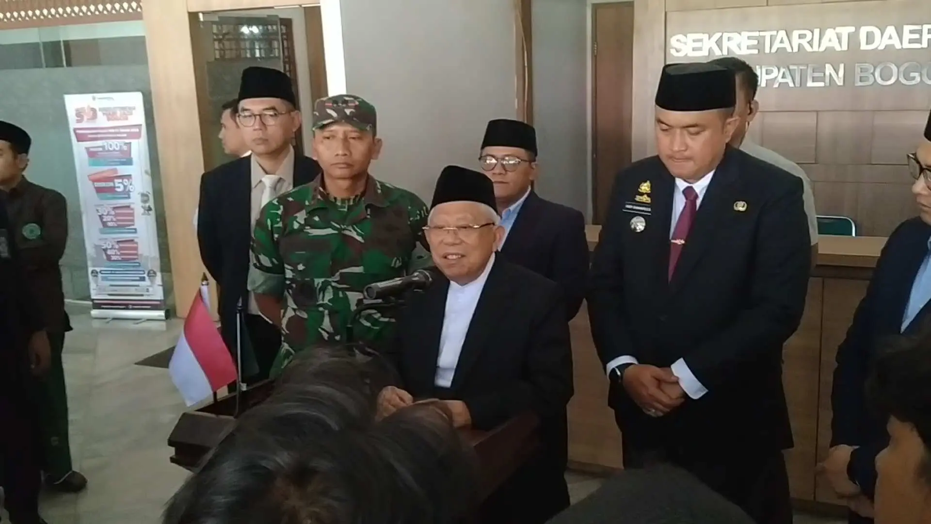 KH. Ma'ruf Amin Buka Utjima Ulama dan Pendidikan Kader Ulama ke 19 Kabupaten Bogor 