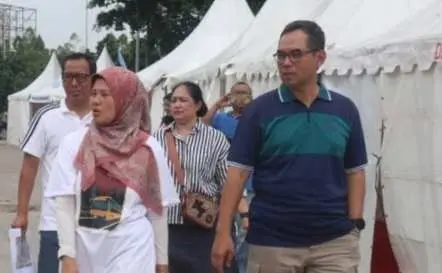 Ajat Rohmat Jatnika Tinjau Kesiapan Lokasi Sarana Kabogorfest Tahun 2025