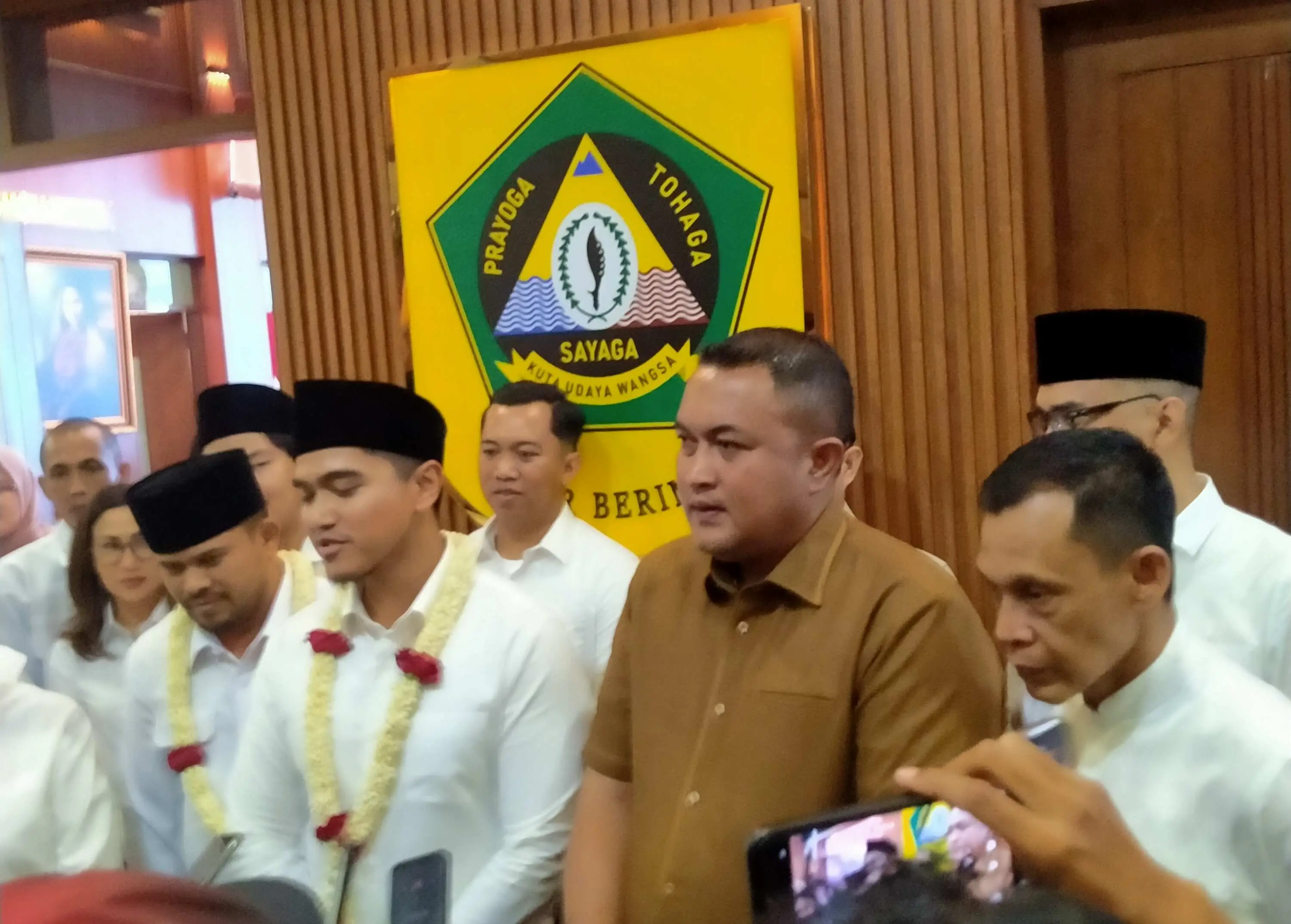 Rudy Susmanto dan Jaro Ade Terima Kunjungan Kaesang Pangarep di Pendopo 