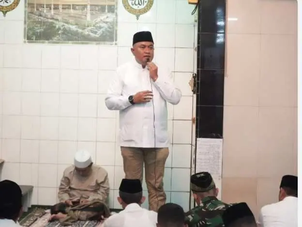 Tarawih Keliling Bupati Bogor, Perdana di Masjid Al Mansyur Pabuaran Cibinong 