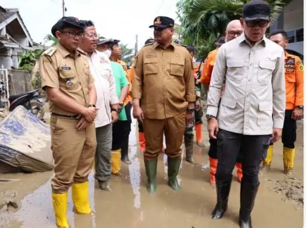Rudy Susmanto Cek Kesiapan Posko Bujungkulur, Wamendagri Mitigasi Berjalan Baik 
