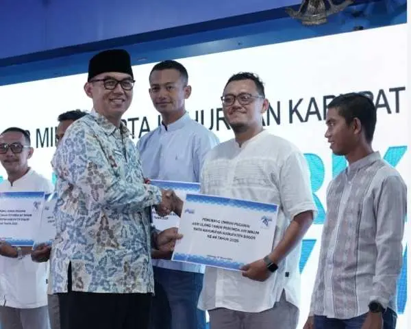 HUT Perumda Tirta Kahuripan Ke 44, Ini Pesan Bupati Bogor Rudy Susmanto 