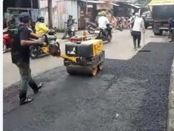 Atas Aduan Masyarakat, Bupati Bogor Instruksikan PUPR Perbaiki Jalan Tegar Beriman 