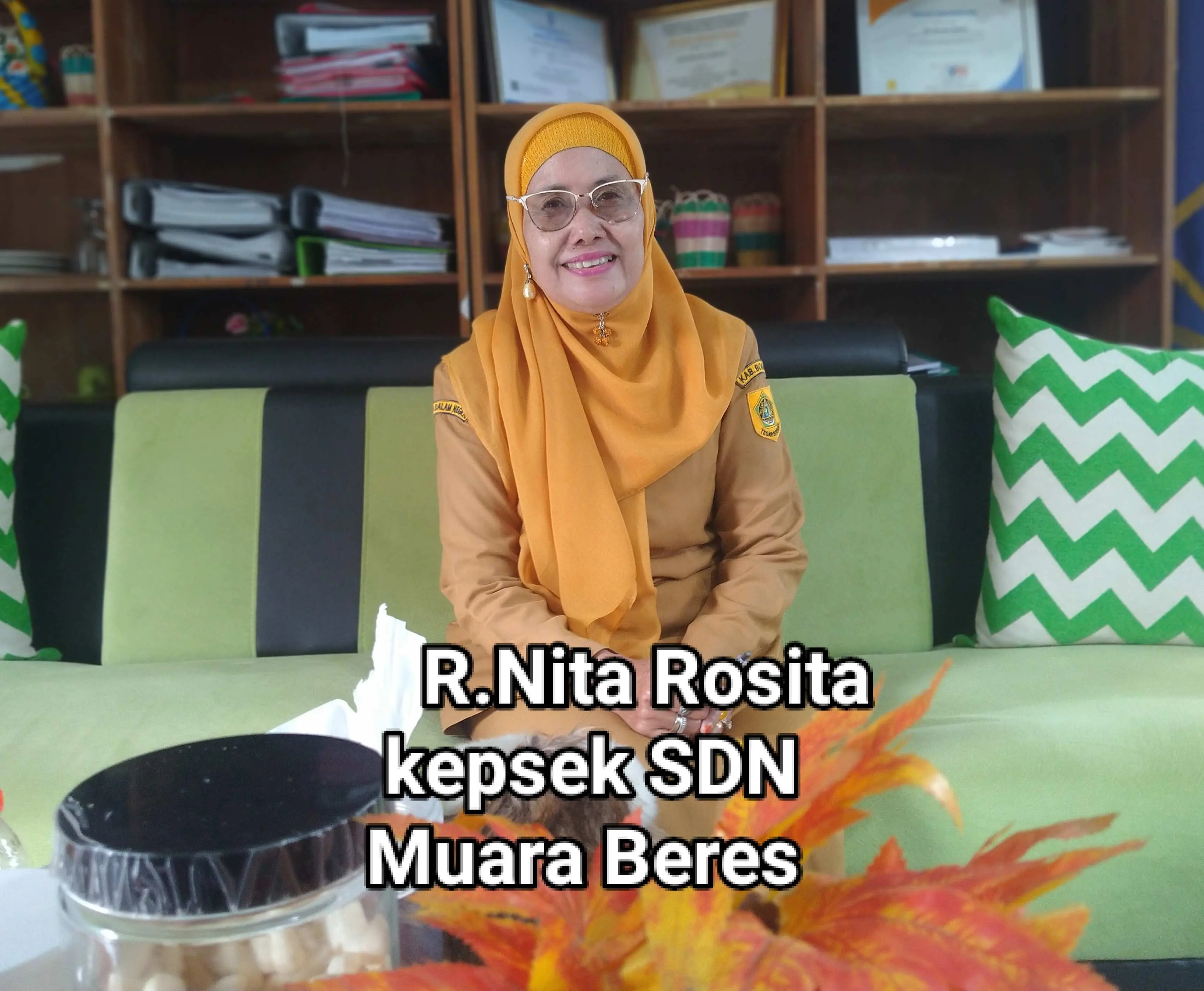 Raden Nita Rosita Program Makan Bergizi Gratis SDN Muara Beres Berjalan Baik.