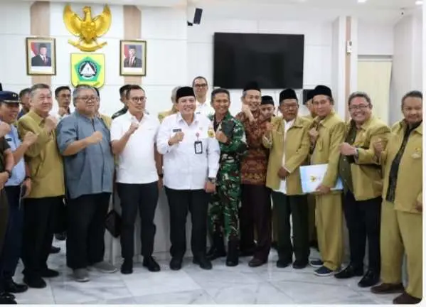Jaga  Stabilitas Kondusifitas Kabupaten Bogor Bachril Bakri Gelar Pertemuan Bersama 