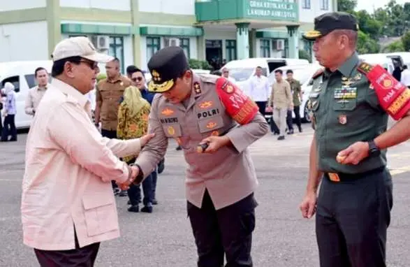 Presiden Prabowo: Polri Harus Makin Profesional dan Berbakti kepada Bangsa
