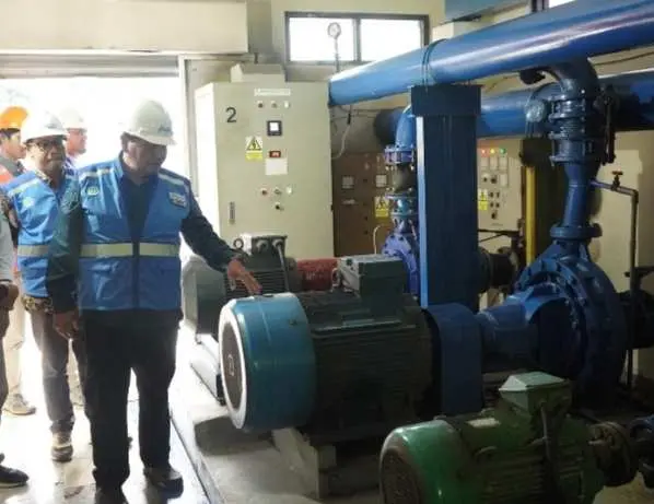 Bachril Bakri Tinjau Pengelolaan dan Distribusi Air Bersih Ciburial 